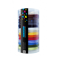3D PENS Подарочный набор для 3D-ручек от Filamentarno SBS сплошной(15 цветов по 10 м)