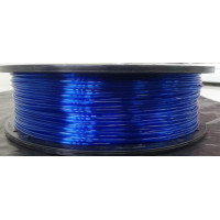 PETG от PetG54 синий прозрачный для 3D принтеров. 1.75мм. 0.75 кг