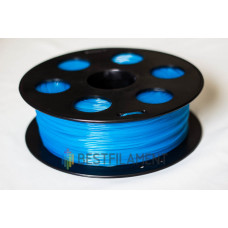 PLA от «Bestfilament» флуоресцентный голубой для 3D принтеров. 1.75мм. 1 кг