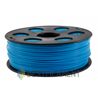 PLA от «Bestfilament» голубой для 3D принтеров. 1.75мм. 1 кг